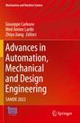 : Advances in Automation, Mechanical and Design Engineering, Buch