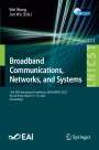 : Broadband Communications, Networks, and Systems, Buch