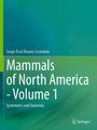 Titel: Mammals of North America - Volume 1. Autor: Sergio Ticul Álvarez-Castañeda. Grüner Hintergrund mit Springer-Logo.