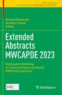 : Extended Abstracts MWCAPDE 2023, Buch