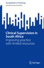 Kamilla Varsha Rawatlal: Clinical Supervision in South Africa, Buch