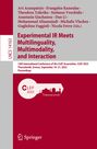 : Experimental IR Meets Multilinguality, Multimodality, and Interaction, Buch