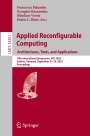 : Applied Reconfigurable Computing. Architectures, Tools, and Applications, Buch
