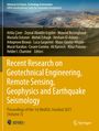 : Recent Research on Geotechnical Engineering, Remote Sensing, Geophysics and Earthquake Seismology, Buch