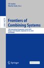 : Frontiers of Combining Systems, Buch