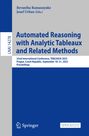 : Automated Reasoning with Analytic Tableaux and Related Methods, Buch
