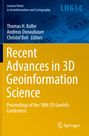 : Recent Advances in 3D Geoinformation Science, Buch