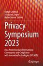 : Privacy Symposium 2023, Buch