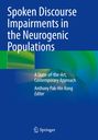 : Spoken Discourse Impairments in the Neurogenic Populations, Buch