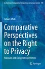 Sohail Aftab: Comparative Perspectives on the Right to Privacy, Buch