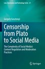 Gergely Gosztonyi: Censorship from Plato to Social Media, Buch