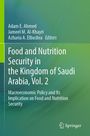 : Food and Nutrition Security in the Kingdom of Saudi Arabia, Vol. 2, Buch