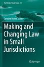 : Making and Changing Law in Small Jurisdictions, Buch