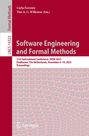 : Software Engineering and Formal Methods, Buch