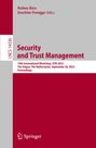 : Security and Trust Management, Buch