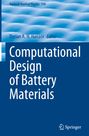 : Computational Design of Battery Materials, Buch