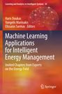 : Machine Learning Applications for Intelligent Energy Management, Buch