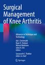 : Surgical Management of Knee Arthritis, Buch