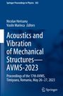 : Acoustics and Vibration of Mechanical Structures¿AVMS-2023, Buch