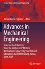 : Advances in Mechanical Engineering, Buch