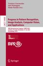 : Progress in Pattern Recognition, Image Analysis, Computer Vision, and Applications, Buch