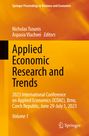 : Applied Economic Research and Trends, Buch,Buch