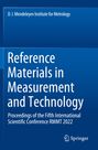 : Reference Materials in Measurement and Technology, Buch