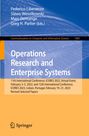 : Operations Research and Enterprise Systems, Buch