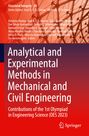 : Analytical and Experimental Methods in Mechanical and Civil Engineering, Buch