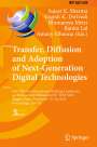 : Transfer, Diffusion and Adoption of Next-Generation Digital Technologies, Buch