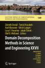 : Domain Decomposition Methods in Science and Engineering XXVII, Buch