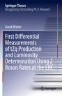 David Walter: First Differential Measurements of tZq Production and Luminosity Determination Using Z Boson Rates at the LHC, Buch