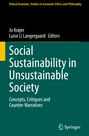 : Social Sustainability in Unsustainable Society, Buch