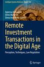 : Remote Investment Transactions in the Digital Age, Buch