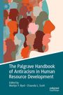 "The Palgrave Handbook of Antiracism in Human Resource Development," herausgegeben von Marilyn Y. Byrd, Chaunda L. Scott. Silhouetten von Profilen.
