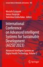 : International Conference on Advanced Intelligent Systems for Sustainable Development (AI2SD¿2023), Buch