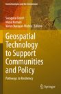 : Geospatial Technology to Support Communities and Policy, Buch