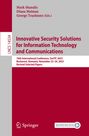 : Innovative Security Solutions for Information Technology and Communications, Buch