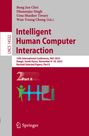 : Intelligent Human Computer Interaction, Buch