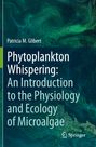 Text: "Phytoplankton Whispering: An Introduction to the Physiology and Ecology of Microalgae." Illustration: Meereswirbel in Grüntönen.