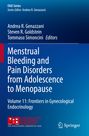 : Menstrual Bleeding and Pain Disorders from Adolescence to Menopause, Buch