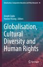 "Globalisation, Cultural Diversity and Human Rights" in großer Schrift, Springer-Logo unten. Hintergrund in Blau- und Rottönen.
