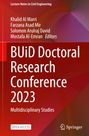 : BUiD Doctoral Research Conference 2023, Buch