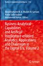 : Business Analytical Capabilities and Artificial Intelligence-enabled Analytics: Applications and Challenges in the Digital Era, Volume 2, Buch