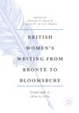 : British Women's Writing from Brontë to Bloomsbury, Volume 3, Buch