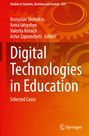 : Digital Technologies in Education, Buch