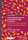 : Community Energy and Sustainable Energy Transitions, Buch