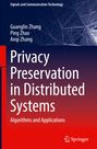 Guanglin Zhang: Privacy Preservation in Distributed Systems, Buch