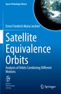 "Satellite Equivalence Orbits, Analysis of Orbits Combining Different Motions", blaue Buchabdeckung, Erdbild oben rechts.