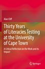 Alan Cliff: Thirty Years of Literacies Testing at the University of Cape Town, Buch